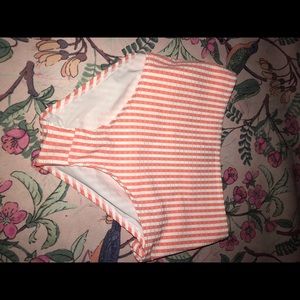 J Crew High waist bikini bottom